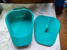 Performance Health Selina Slipper Bed Pan, Commode Pan for Elderly Bedpan