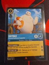 Baymax 156/204 Lorcana Azurite Sea 2024 Disney Rare TCG NM