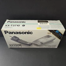 Vintage Retro Panasonic KX-T3710 Easa-Phone Cordless Telephone Works Box