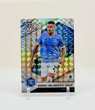 SERGEJ MILINKOVIC SAVIC MOSAICO PRIZM — 2021-22 Panini Mosaic Serie A #89 Napoli