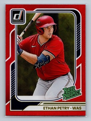 2026 Donruss #122 Ethan Petry Red #/250