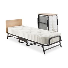 Jay-Be Crown Premier Folding Guest Bed with Deep Sprung Mattress - Single