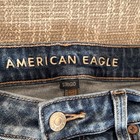 American Eagle Women’s Blue Medium Wash Denim Mom Jeans Stretch 5-Pocket Sz8 r — photo 3
