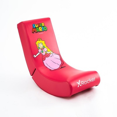 X Rocker Nintendo Super Mario  Floor Rocker Gaming-Bodensessel im Peach Design