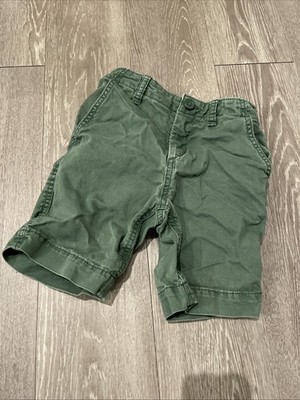 Gap Kids Size 6 Green Adjustable Waist Shorts with Pockets