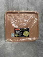 Rubbermaid 1180 Dish Drainer Tray Hunter Green New NOS 14.3x15.3