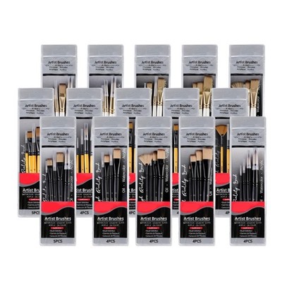1 Set Paint Brushes Set Watercolor Paint Brushes Drawing and Art Supplies