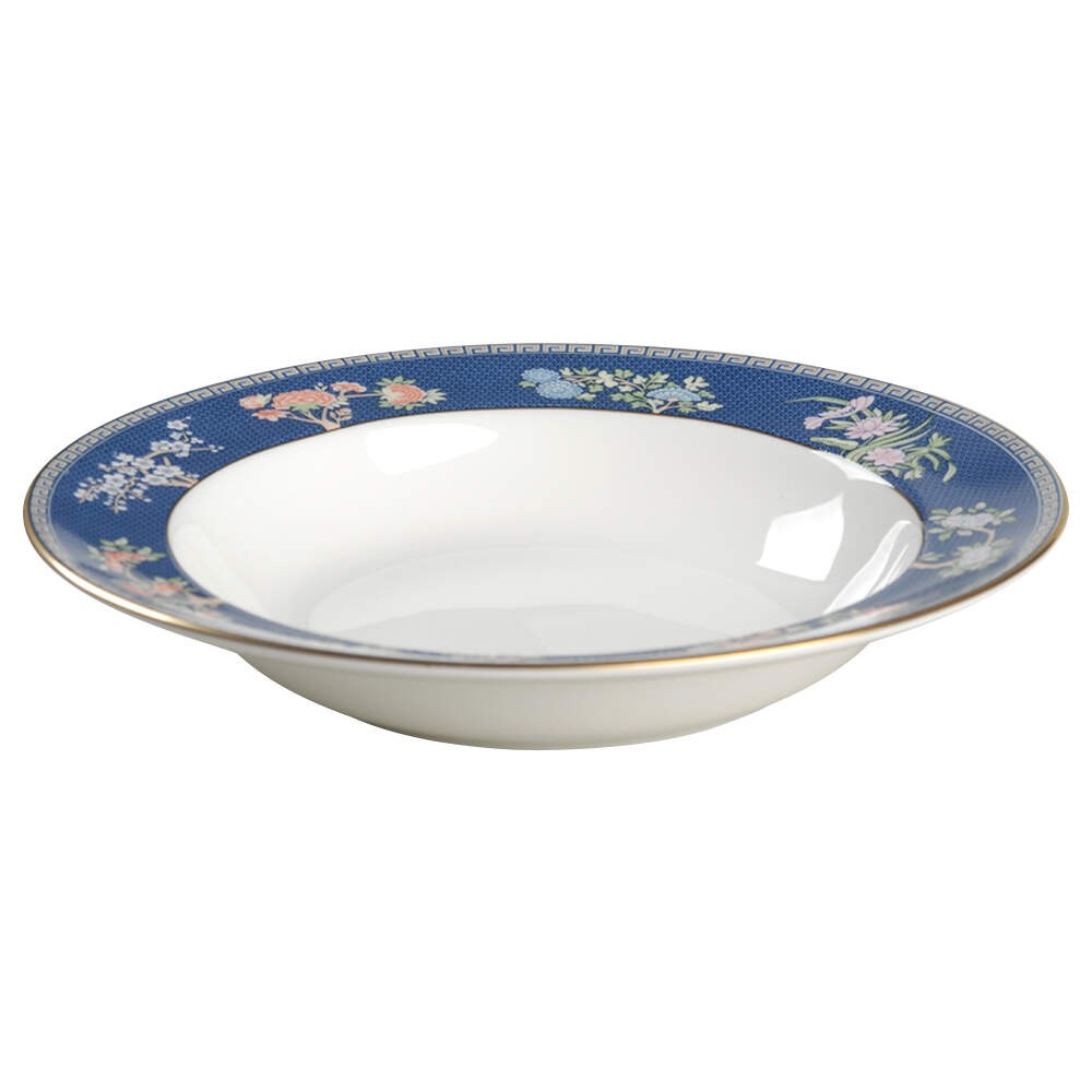 Wedgwood Blue Siam Rimmed Soup Bowl 779331 | eBay