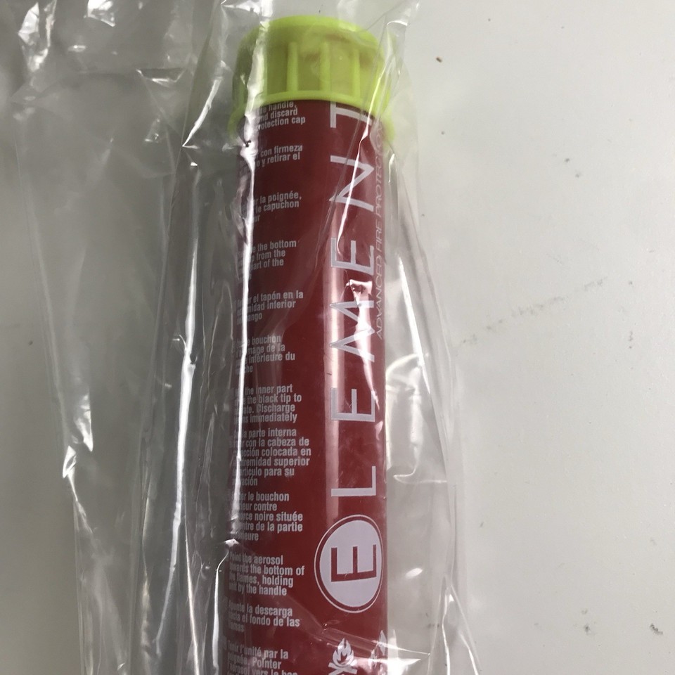 Extincteur Portatif Element E50 - Bâton Anti-feu - Autonome, Pas D'entretien - Durée 50 Secondes