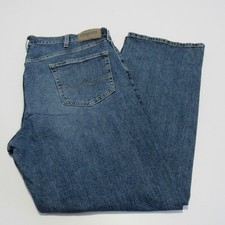 Levis Signature Men’s Relaxed Fit Straight Leg Stretch Blue W40 / L30 SKU Y06433