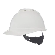 MSA 10034018 V-Gard 500 Cap Style Safety Hard Hat with Fas-Trac III Ratchet...