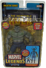 2005 ToyBiz Marvel Legends Galactus Series 1st Appearance Green Hulk 6  Figure