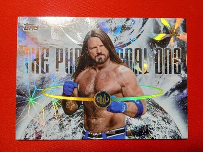 NEW AJ STYLES - 2026 Topps Universe WWE ALIAS CASE HIT SSP! A-28 