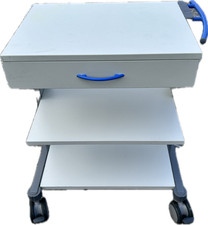 HAEBERLE swingo clinic Gerätewagen mit Schubfach und Ablage Endoskopie Wagen