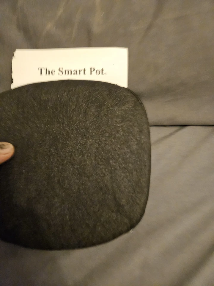 Maceta inteligente original de 2 galones - lote de 12 tela negra transpirable para plantar jardín Foto 3 de 4