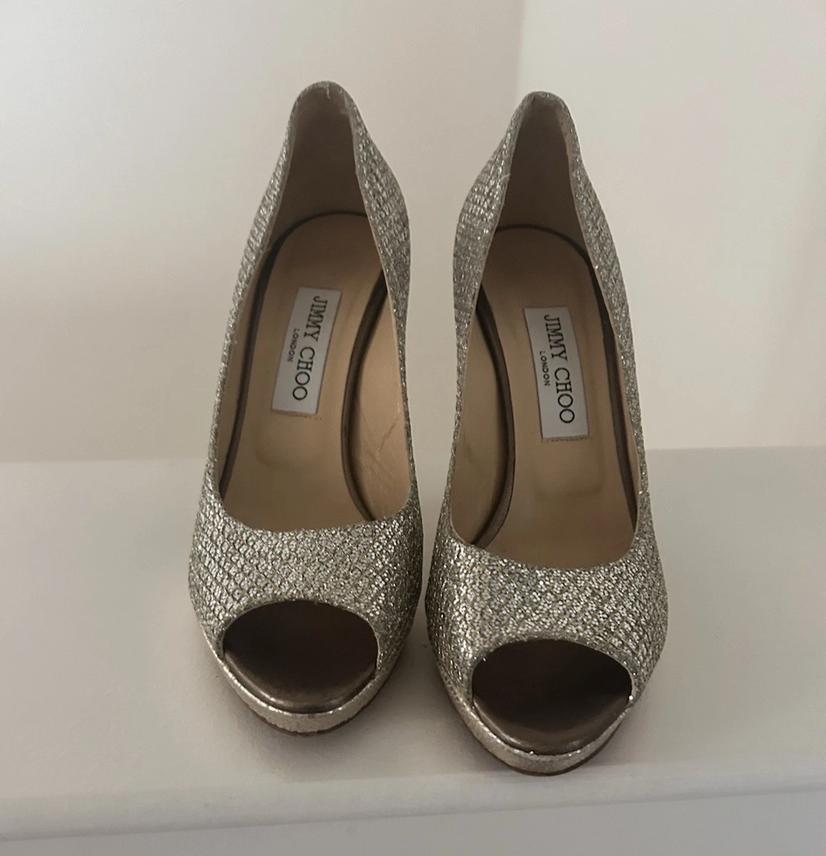 Jimmy Choo Stiletto Silver Heels for Women for sale | eBay