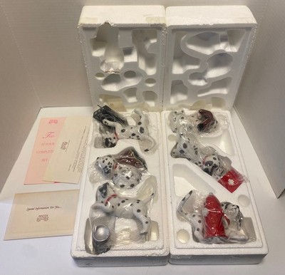 Princeton Gallery Dalmatian Firehouse Antics NEW in open box w COA