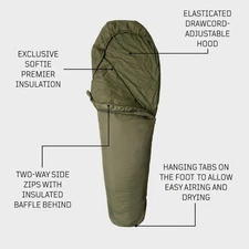 Snugpak Softie 3 Merlin Sleeping Bag UK MADE Assorted Colours NEW