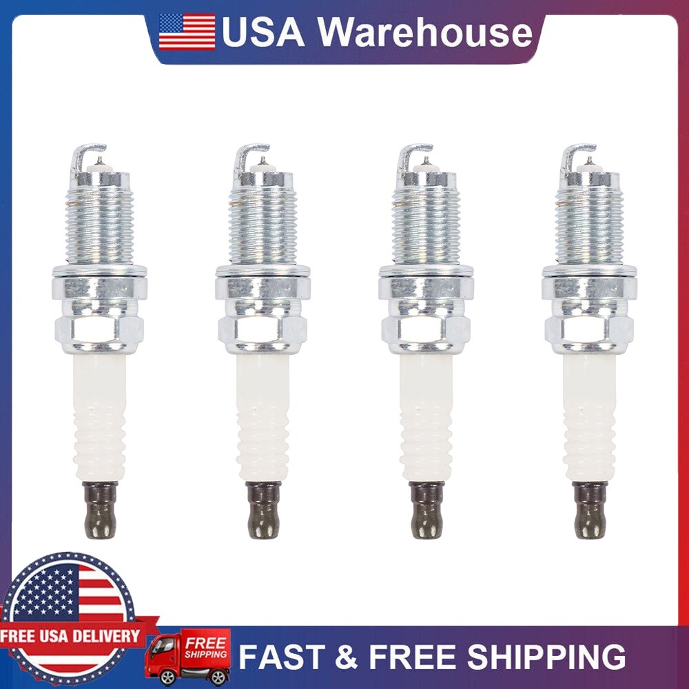 4X Iridium Spark Plugs IZFR6K11 For Honda Accord Civic Acura MDX RSX RL TL