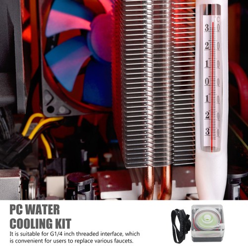 Water Cooling Kit G1/4 CPU Cooler Computer Water Cooling Kit Liquid Cooler - Afbeelding 9 van 12