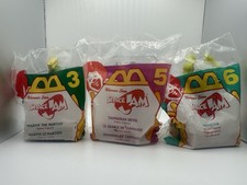 Space Jam 1996 McDonald  s Happy Meal Toys Lot New  Sealed 3 5  6 Tasmanian
