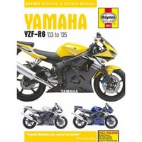 Yamaha Motorrad YZF R6 (2003-2005) Werkstatthandbuch Haynes