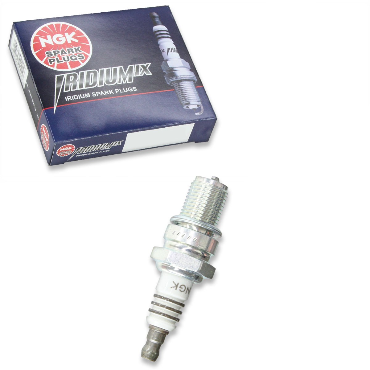 1pc NGK 2707 Iridium IX BR9ECMIX Motorcycle Spark Plug Tune Up Kit Set bm