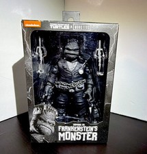 NECA TMNT x Universal Monsters Raphael Frankenstein's Monster Boxed Figure B&W