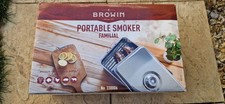 Browin Stainless Steel Smoker with Thermometer ? 3 Racks ? Used