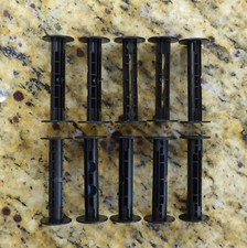 10 Empty Plastic 120 / 220 Film Spools for Medium Format Cameras
