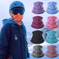 Winter Neck Warmer Gaiter Cold Weather Fleece Ski Face Mask Scarf Neck Gaiter