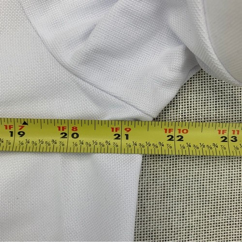 Camisa Polo Michael Kors Media Cremallera Blanca Talla L - Imagen 3 de 11