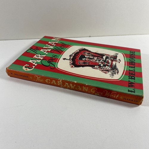 The Caravan Goes West Lucy W. Bellhouse 1959 HC DJ ex lib Vintage Children's bk - Picture 17 of 18