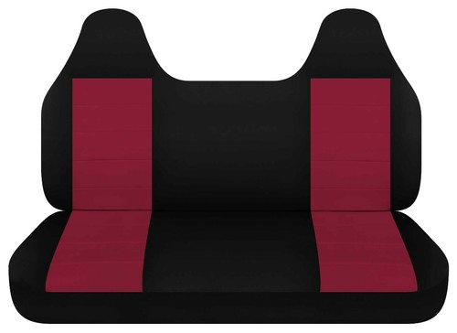 Car seat covers Fits Ford F250 truck 1993 to 1998 front bench W/ Molded headrest - Picture 23 of 23