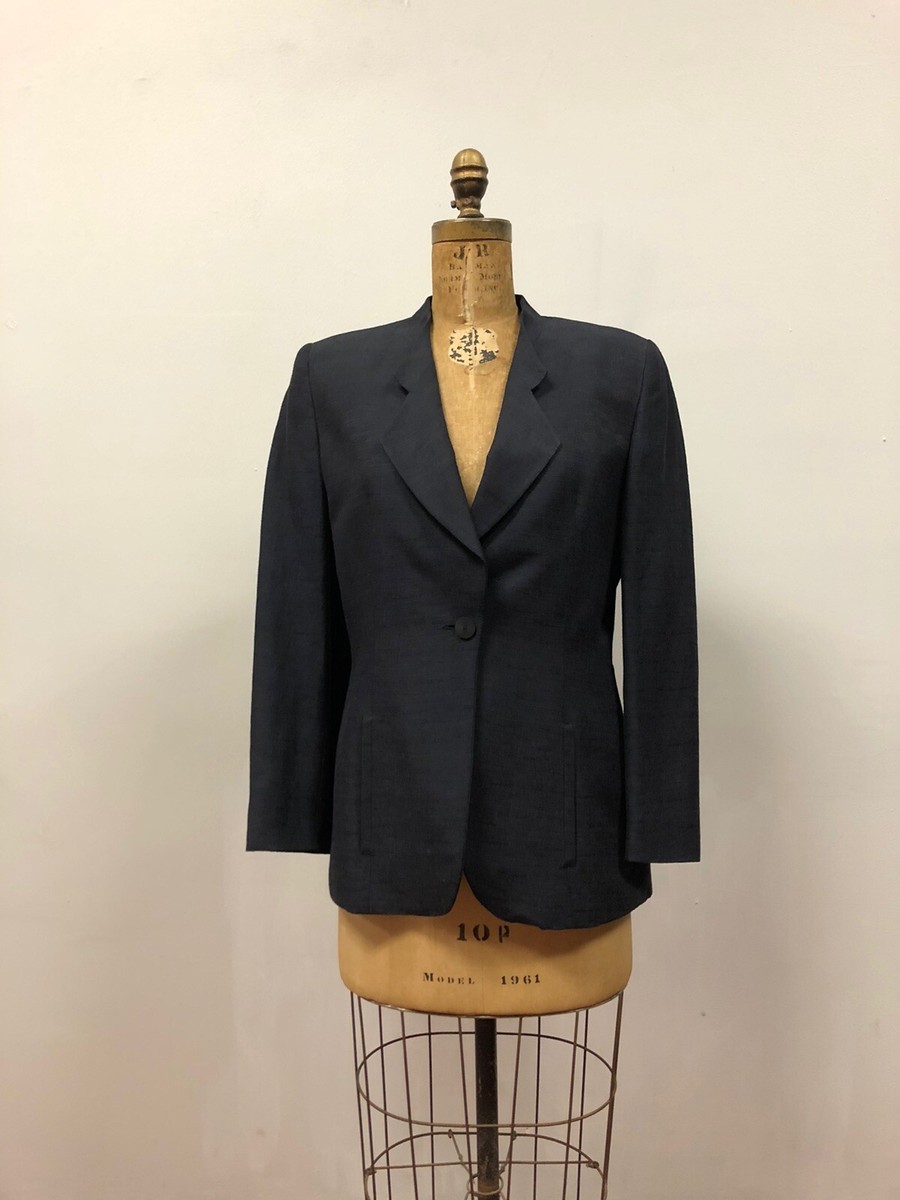 VTG 1990's GIORGIO ARMANI LE COLLEZIONI Womens Silk Blend