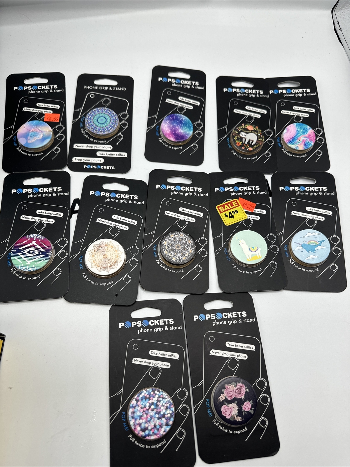 PopSocket Collapsible Single Grip & Stand Universal Phones and Tablet Holder NEW-image