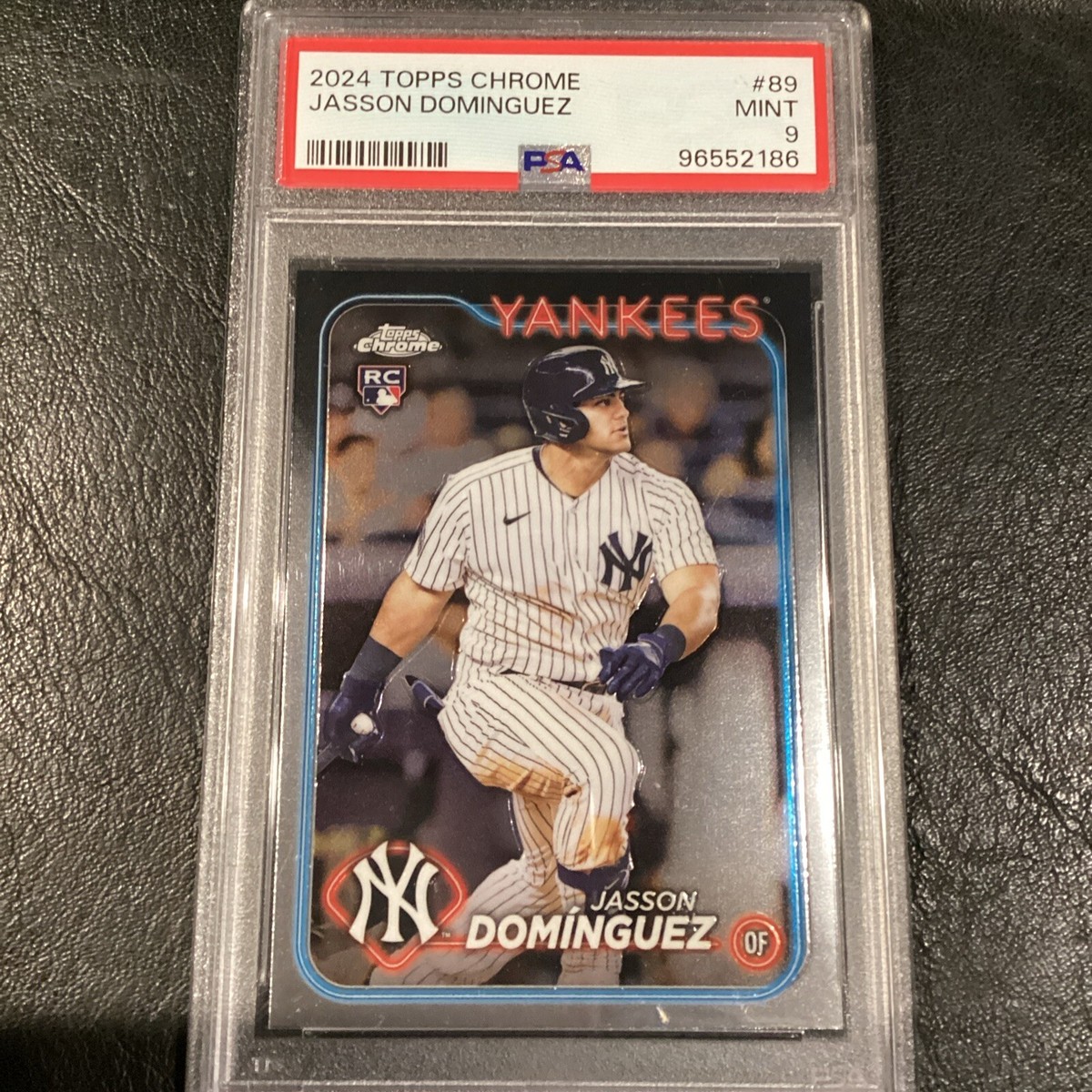2024 Topps Chrome RC #89 New York Yankees Rookie Card PSA 9 Mint
