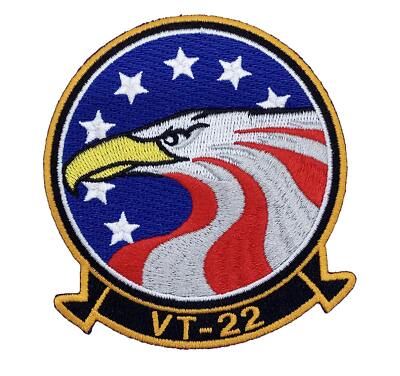 VT-22 Golden Eagles 2019 Full Color Squadron Patch   Sew on