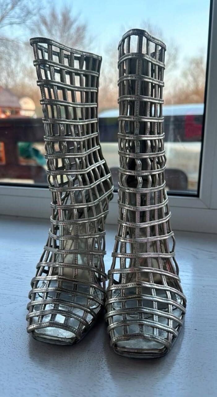 SAINT LAURENT Stivali gabbia YSL S S 2009