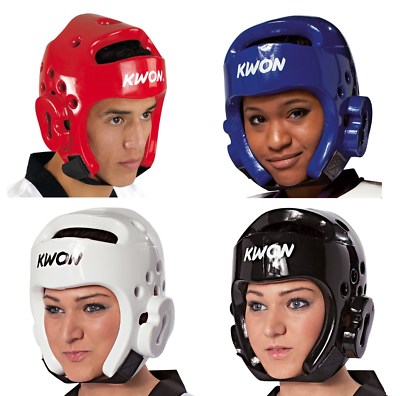 Kopfschutz PU von KWON. Taekwondo,Karate,Kickboxen, von der WT anerkannt. XXS-XL
