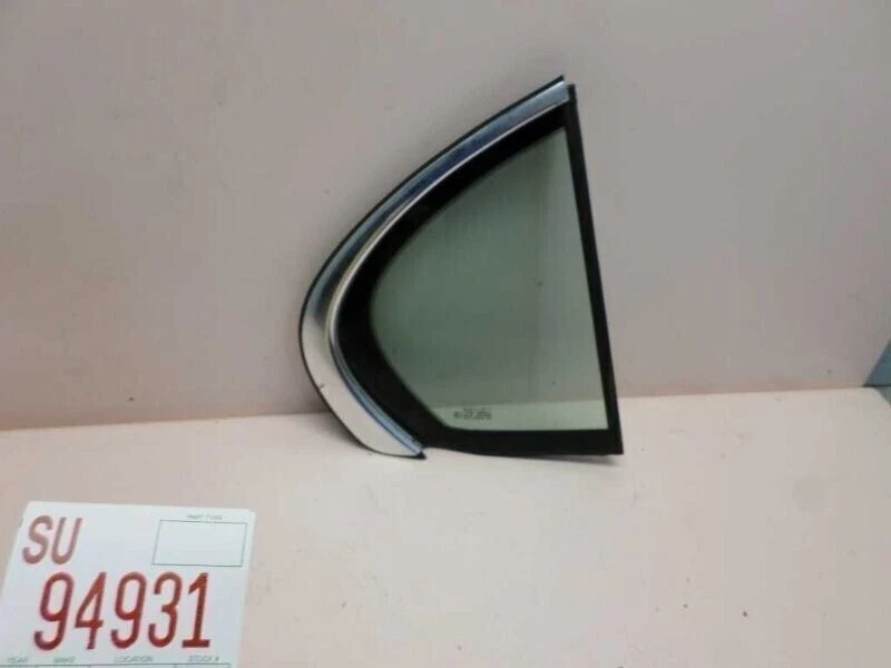 Ventana de vidrio de ventilación X-Type 2002 2005 Jaguar puerta trasera lado pasajero derecho Foto 3 de 4