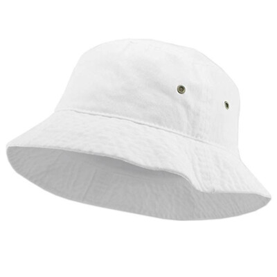 white fishing hat
