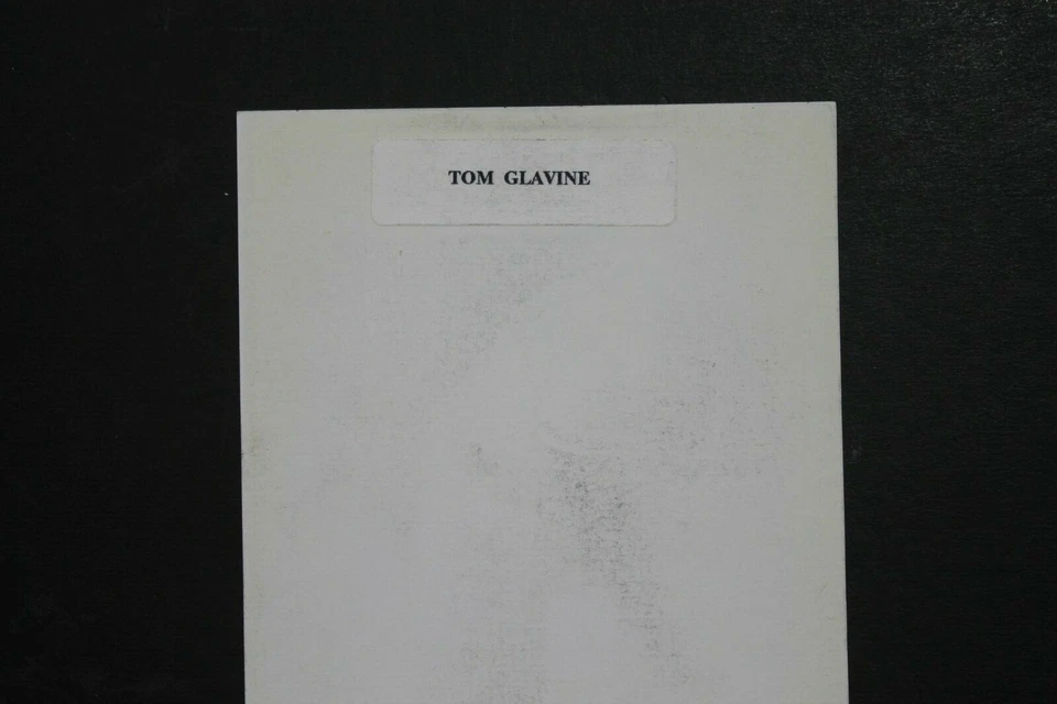 Tom Glavine HOF Atlanta Braves NY Mets Signed Autographed 3x5 Photo - Image 2 of 2