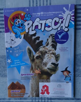 Platsch! / Das my life Kindermagazin / Nr.02 - Februar 2025 / Steinbock