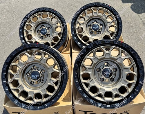 17" Bronze TG12 Alloy Wheels Fits Volkswagen Crafter 5 Stud Wheels Only - Picture 4 of 4