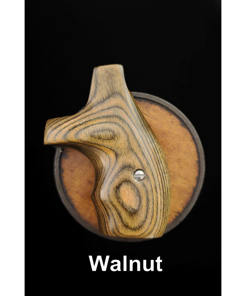 S&W J-Frame Round Boot-Cut FGB Grips Two Part "Basics" • OPTIONS