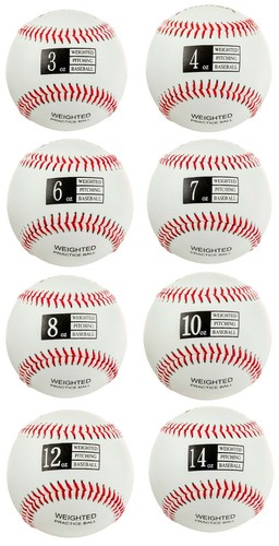 Weighted Baseballs For Throwing