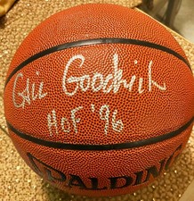 Gail Goodrich Signed NBA Basketball HOF 96 w/PSA COA