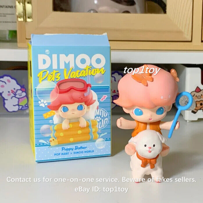 POP MART x DIMOO Pets Vacation Series Ranch Catcher Mini Figure | eBay
