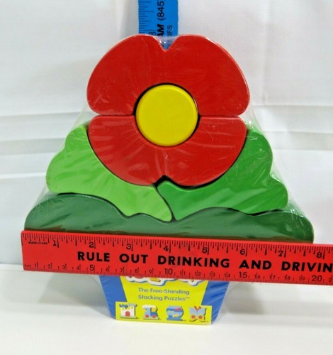 Puzzle Up Free-Standing Stacking Flower Puzzles by Blue Orange Games - Picture 10 of 11